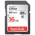 SanDisk Ultra SDHC Hukommelseskort SDSDUNC-016G-GN6IN - 16GB