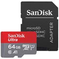 SanDisk Ultra MicroSDXC UHS-I Kort SDSQUAR-064G-GN6MA
