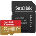 SanDisk Extreme MicroSDHC UHS-I Kort SDSQXAF-032G-GN6MA - 32GB