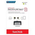 SanDisk Ultra Dual Drive USB Type-C USB Stik SDDDC2-064G-G46 - 64GB