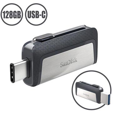 SanDisk Ultra Dual Drive USB Type-C USB Stik SDDDC2-128G-G46