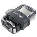 SanDisk Ultra Dual Drive m3.0 USB Stik SDDD3-128G-G46 - 128GB