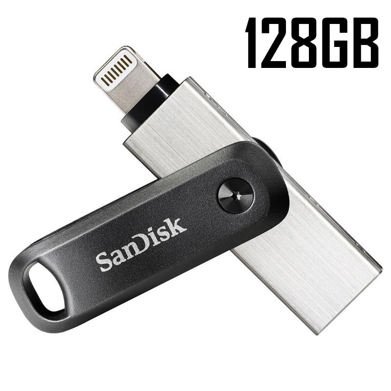 bad Kantine annoncere SanDisk iXpand Go iPhone/iPad USB Stik - SDIX60N-128G-GN6NE