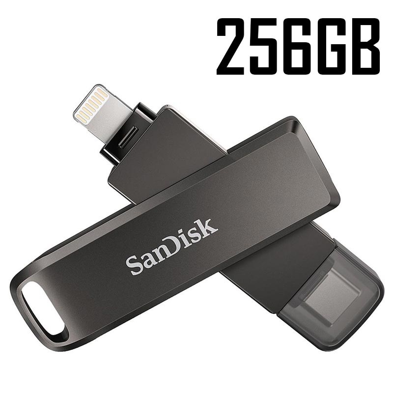 undertrykkeren Transplant Jobtilbud SanDisk iXpand Luxe USB-C/Lightning USB Stik
