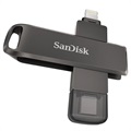 SanDisk iXpand Luxe USB-C/Lightning USB Stik - 256GB