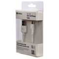 Sandberg MicroUSB Sync / Opladerkabel - Hvid - 3m