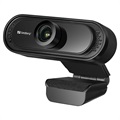 Sandberg Saver 1080p Webcam med Mikrofon - Sort