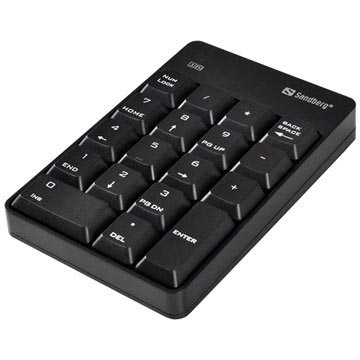 Sandberg Trådløs Numeric Keyboard / Tastatur - Sort
