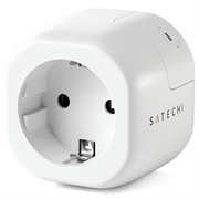 Satechi Smart Outlet - Apple HomeKit-kompatibel - Hvid