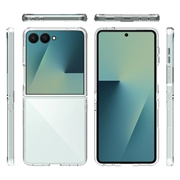 Samsung Galaxy Z Flip8 Ridsefast Hybrid Cover - Gennemsigtig
