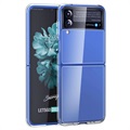 Ridsefast Samsung Galaxy Z Flip4 Hybrid Cover - Gennemsigtig