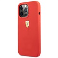 Scuderia Ferrari On Track iPhone 13 Pro Max Silikone Cover - Rød