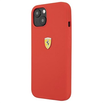 Scuderia Ferrari On Track iPhone 13 Mini Silikone Cover - Rød