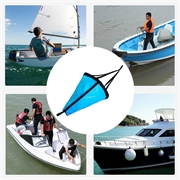 Havanker-drogue/Driftanker - Størrelse S - Blå