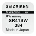 Seizaiken 384 SR41SW Sølvoxidbatteri - 1.55V