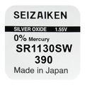 Seizaiken 390 SR1130SW Sølvoxidbatteri - 1.55V