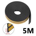 Selvklæbende EPDM-tætningsliste til døre og vinduer - 5m, 9x2mm