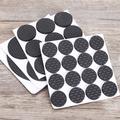 Selvklæbende Skumdutter til Stoleben - 3cm x 3cm - sort