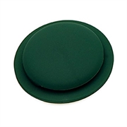 Selvklæbende Apple AirTag 1/2 holder i silikone - Mørkegrøn