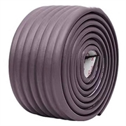 Selvklæbende vejrforseglingstape til dør- og vindueshuller - 8cm x 2m - Kaffe