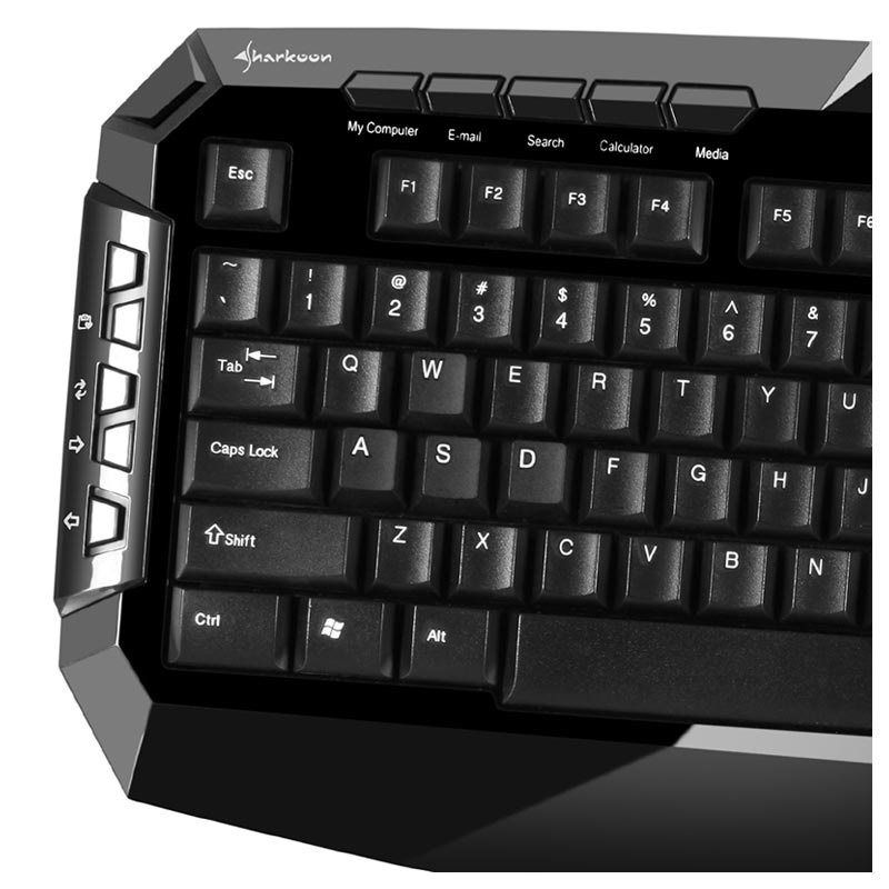 Sharkoon Skiller Gaming Tastatur USB UK Layout