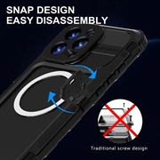 iPhone 16 Pro Max Shellbox M Series IP68 vandtæt cover - dykkercover med MagSafe-kompatibilitet