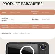 iPhone Air Shellbox M Series IP68 vandtæt cover - dykkercover med MagSafe-kompatibilitet