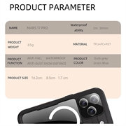 iPhone 17 Pro Shellbox M Series IP68 vandtæt cover - dykkercover med MagSafe-kompatibilitet - Sort