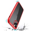 Shine&Protect 360 iPhone 11 Pro Max Hybrid Cover - Rød / Klar