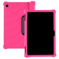 Stødtæt Lenovo Yoga Tab 11 Silikone Cover - Hot Pink