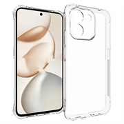 Honor 600 Smart Stødsikkert Silikone Cover - Gennemsigtig