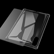 Lenovo Idea Tab Pro Gen 2 Stødsikkert Silikone Cover - Gennemsigtig