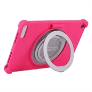 Lenovo Tab Plus Gen 2 Stødsikkert silikoneetui med blyantholder - Hot Pink