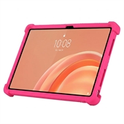 Lenovo Tab Plus Gen 2 Stødsikkert silikoneetui med blyantholder - Hot Pink