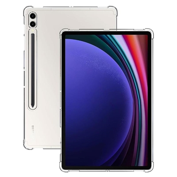 Samsung Galaxy Tab S9+ Stødsikkert TPU Cover - Gennemsigtig