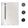 Samsung Galaxy Tab S9 Stødsikkert TPU Cover - Gennemsigtig