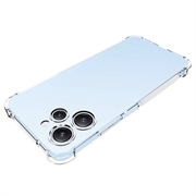 Xiaomi Redmi 12 Stødsikkert TPU Cover - Gennemsigtig
