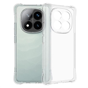 Xiaomi Redmi Note 14 Pro+ 5G Stødtæt TPU Cover - Gennemsigtig