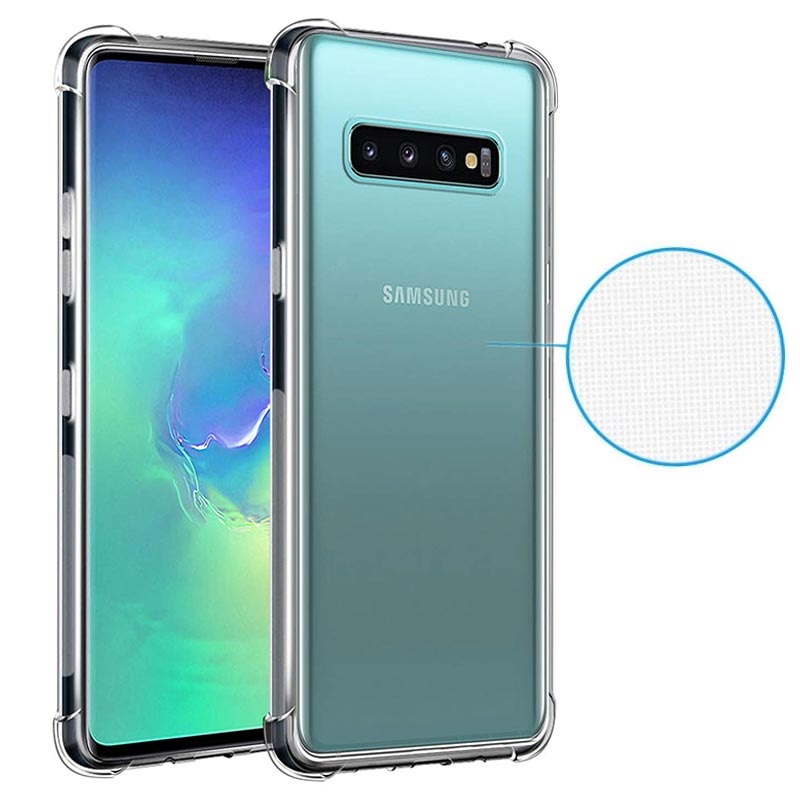 Stødtæt Samsung Galaxy S10+ TPU - Gennemsigtig