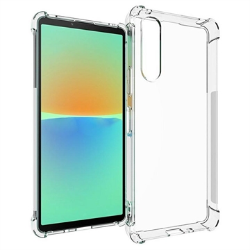Stødtæt Sony Xperia 10 V TPU Cover - Gennemsigtig