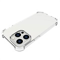 Stødsikkert iPhone 14 Pro TPU Cover - Gennemsigtig
