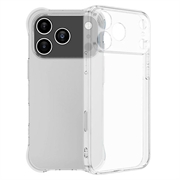 iPhone 17 Pro Stødtæt TPU Cover - Gennemsigtig