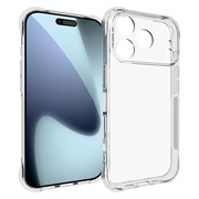 iPhone 17 Pro Stødtæt TPU Cover - Gennemsigtig