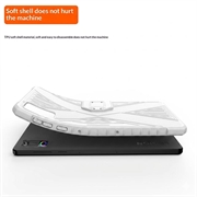 Lenovo Legion Y700 (Gen 5) Stødsikkert TPU Cover med kickstand - Hvid