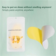 Klistermærker til deodorisering af sko / lugtfjerner - 10 stk.