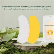 Klistermærker til deodorisering af sko / lugtfjerner - 10 stk.