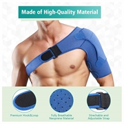 Skulderstøttebandage – Smertelindring ved forstuvninger, senebetændelse og muskelspændinger