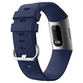 Fitbit Charge 3 Silikone Armbånd med Stik