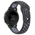 Samsung Galaxy Watch Active Silikone Rem - Sort / Grå