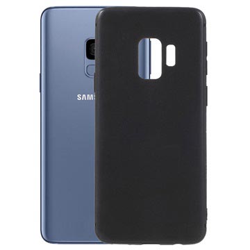 Samsung Galaxy S9 Silikone Cover - Fleksibelt og Mat - Sort